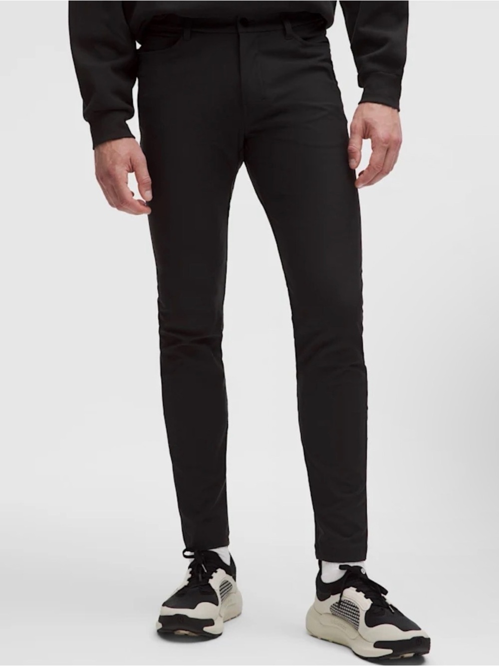 lululemon athletica Men's Skinny Pants in Gray color